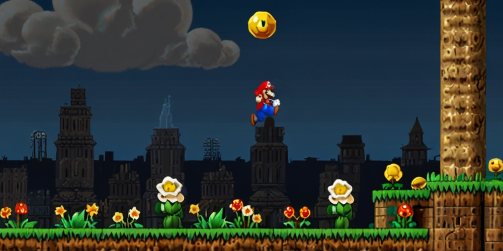 Super Mario Bros game